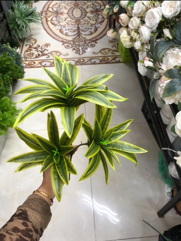Cành thủy trúc vàng, xanh (40cm)