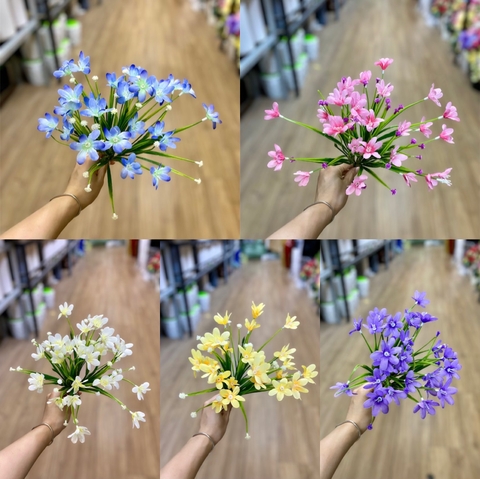 Cành hoa tóc tiên giả 40cm