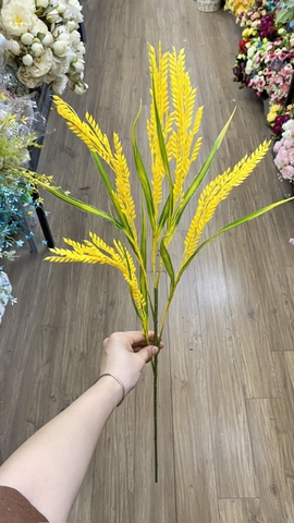 CÀNH LÚA GIẢ CẮM BÌNH TRANG TRÍ HẰNG DECOR 90CM