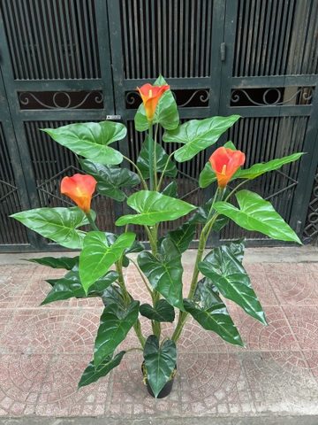 CÂY HOA RUM GIẢ HẰNG DECOR 1M3