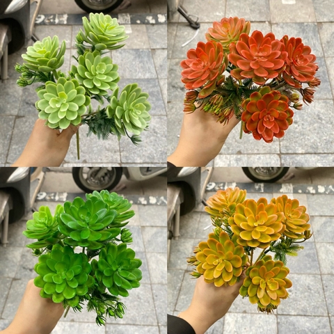 Cành hoa đá 5 bông (40cm)