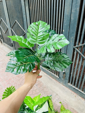 CÂY GIẢ 9 LÁ 30CM