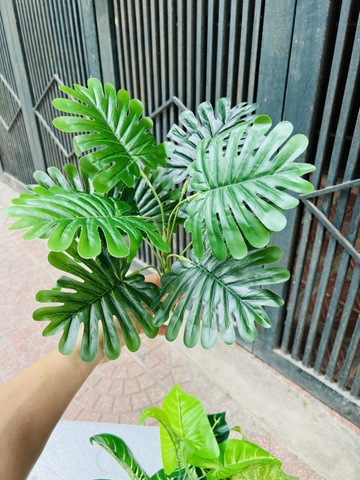 CÂY GIẢ 9 LÁ 30CM