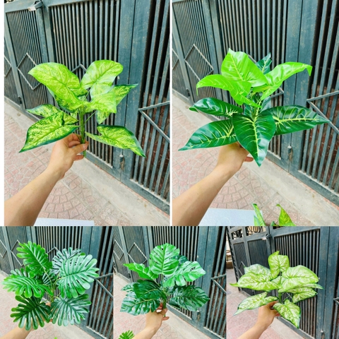 CÂY GIẢ 9 LÁ 30CM