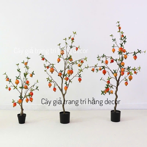 Cây Lựu giả trang trí 1m3,1m6