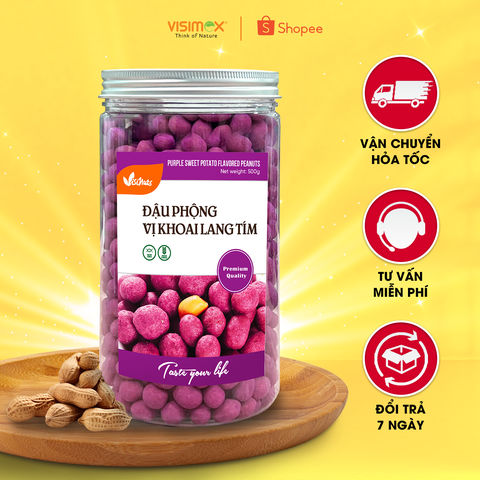 ĐẬU PHỘNG KHOAI LANG TÍM