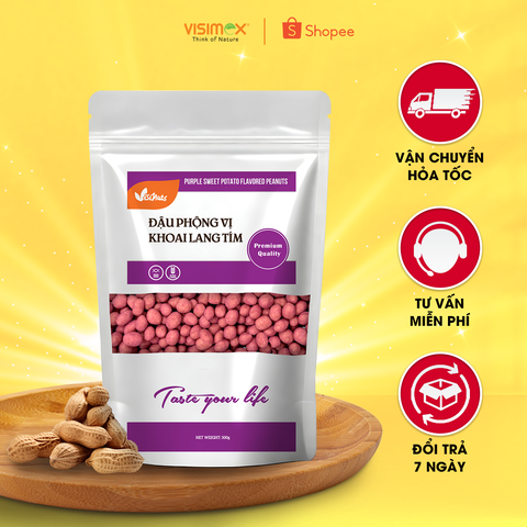 ĐẬU PHỘNG KHOAI LANG TÍM