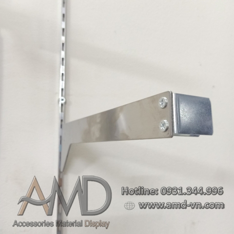 Tay đỡ giá kệ U cài thanh ray gắn tường AMD-M111