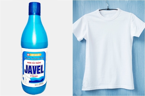 Nước Javel tẩy trắng quần áo hiệu quả - chai 500ml