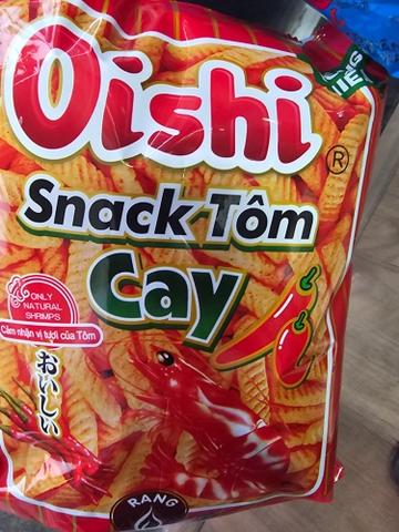 Bim bim tôm cay Oishi