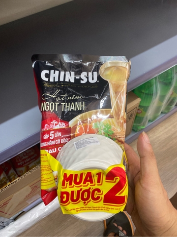 Hạt nêm Chinsu ngọt thanh xương hầm và rau củ - Túi 400g