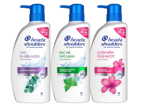 Head & Shoulder Dầu gội mát lạnh bạc hà - chai 700ml