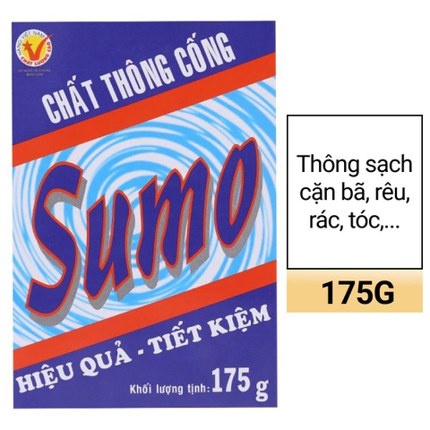 Chất thông cống Sumo - hộp 175g