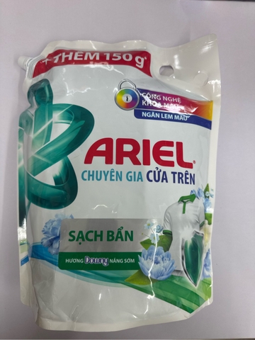 Nước Giặt Ariel Cửa Trên Ngăn Lem Màu Sạch Bẩn - Túi 3.57L