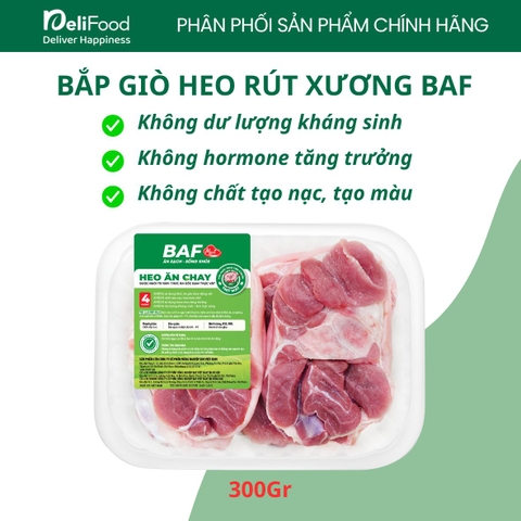 Bắp giò heo rút xương BAF Meat - khay 300g