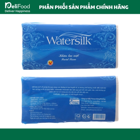 Khăn lau mặt Watersilk 200 tờ/gói