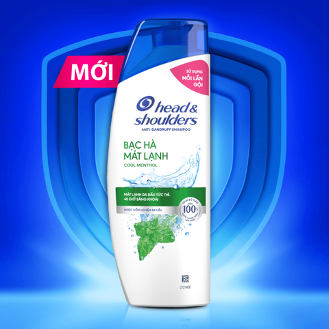 Head & Shoulder Dầu gội mát lạnh bạc hà - chai 170ml