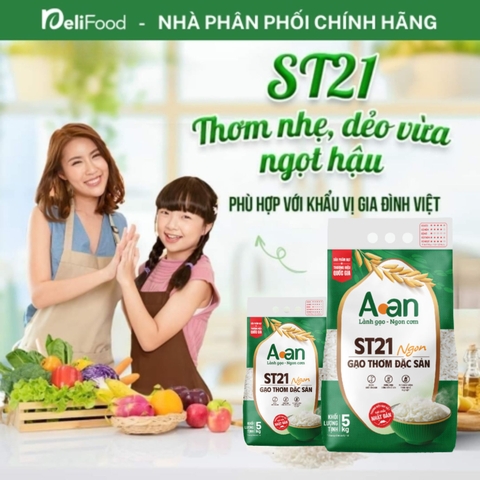 Gạo ST21 AAN - Túi 5kg