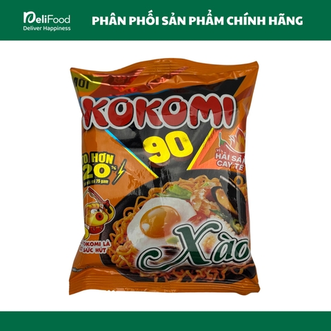 Mì Kokomi 90 Xào vị hải sản cay tê - Gói 90g