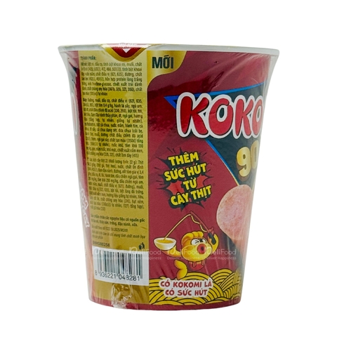 Mì Kokomi đại 90 Tôm chua cay có cây thịt - Ly 90g