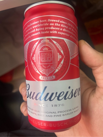Bia Budweiser đỏ - Lon 250ml
