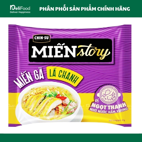 Chinsu Miến Story Miến Gà lá chanh - Gói 62g