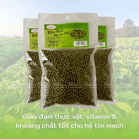 Đậu xanh nguyên hạt SAN Food - Túi 190g