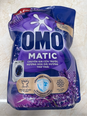 OMO Nước Giặt MG Cửa Trước Hương Hoa Oải Hương Thư Thái - Túi 2.8kg