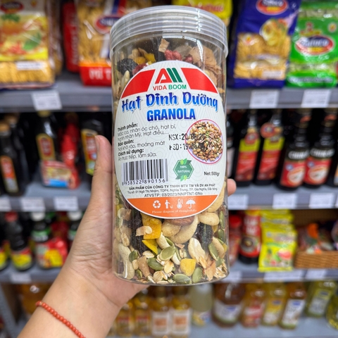Hạt dinh dưỡng Granola An Phát - Hộp 500g