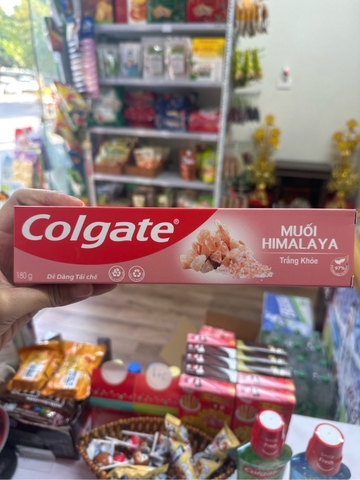 Kem đánh răng Colgate Muối hồng - hộp 180g