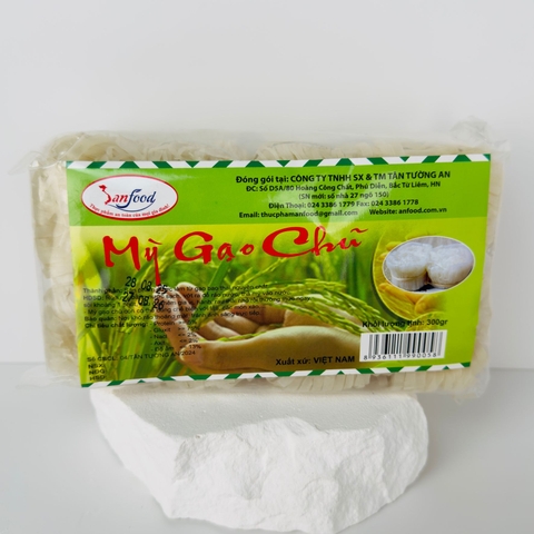 Mỳ Gạo Chũ SAN Food - Túi 300g