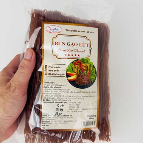 Bún gạo lứt SAN Food - Túi 500g