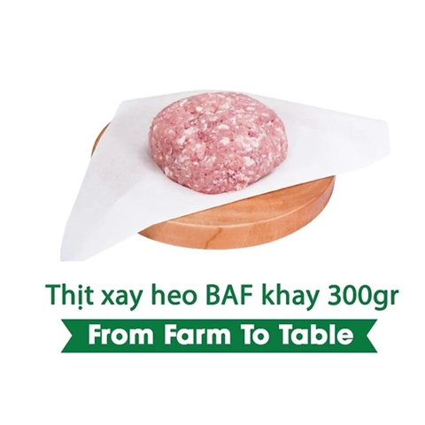 Thịt xay heo BAF Meat - khay 300g