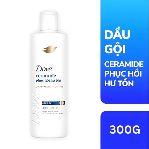 Dove dầu gội phục hồi hư tổn Ceramide - Chai 300g
