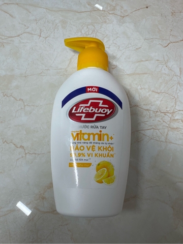 LIFEBUOY nước rửa tay chanh khử mùi - chai 180g