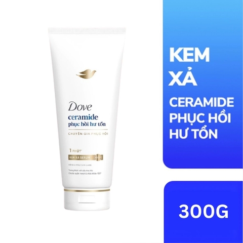 DOVE Kem Xả Phục Hồi Hư Tổn 1 Phút Siêu Dưỡng 300g