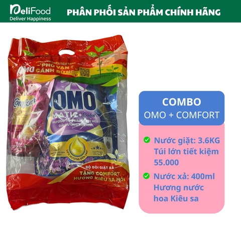 OMO NướcGiặt MG CửaTrước H.Hoa Oải Hương Thư Thái 3.6kg