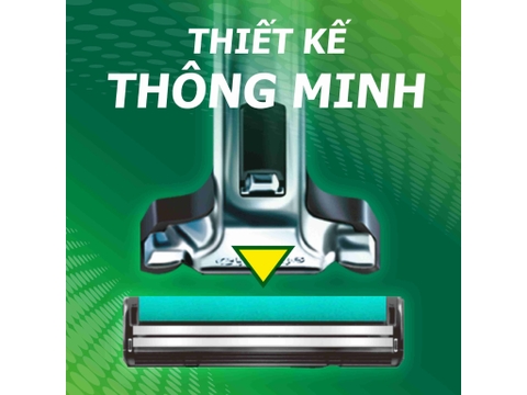 Lưỡi Dao Cạo Râu Gillette Vector - Set 4 Lưỡi Thay Thế