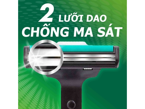 Lưỡi Dao Cạo Râu Gillette Vector - Set 4 Lưỡi Thay Thế