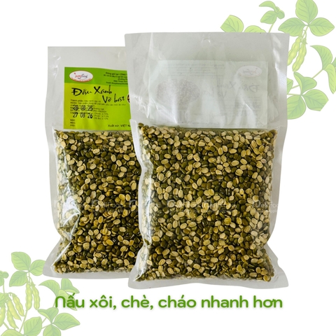 Đậu xanh xay vỡ đôi SAN Food - Túi 190g