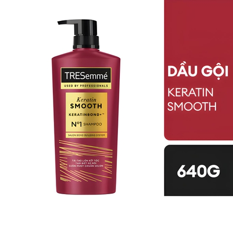 TRESEMME dầu gội vào nếp mượt mà 640g