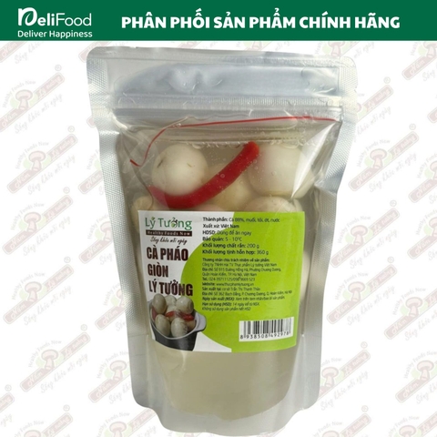 Cà Pháo Muối Giòn Lý Tưởng - Túi 200g