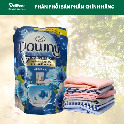 Nước Xả Vải Downy Làn Gió Mát - Túi 2.6L