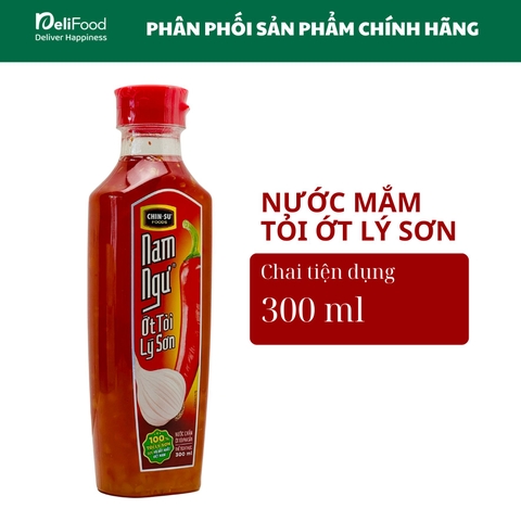 Nước mắm Nam ngư Ớt tỏi Lý Sơn - Chai 300ml