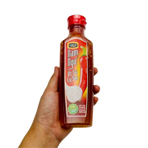 Nước mắm Nam ngư Ớt tỏi Lý Sơn - Chai 300ml