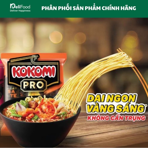Mì Kokomi pro Tôm cay sa tế - Gói 75g