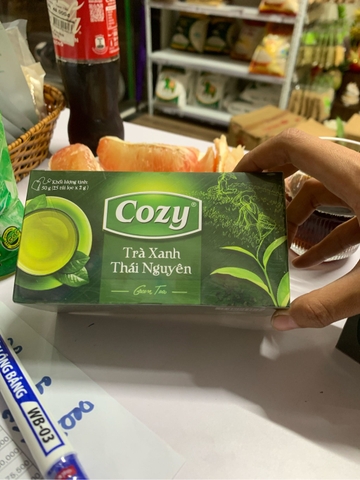 Trà xanh thái nguyên Cozy - hộp 50g