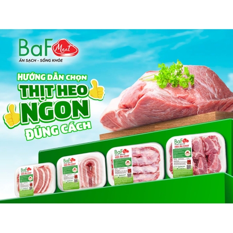 Sườn sụn heo BAF Meat - khay 400g