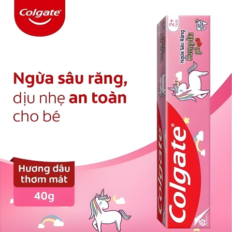 Colgate KĐR trẻ em hương dâu - 40g