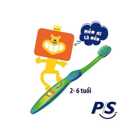 P/S Bàn chải đánh răng Trẻ Em Superkid 2-6 Tuổi - Cái